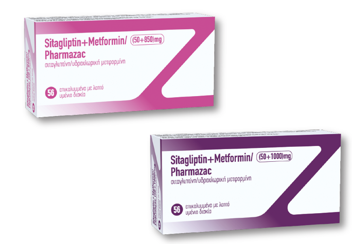 Sitagliptin+Metformin/Pharmazac