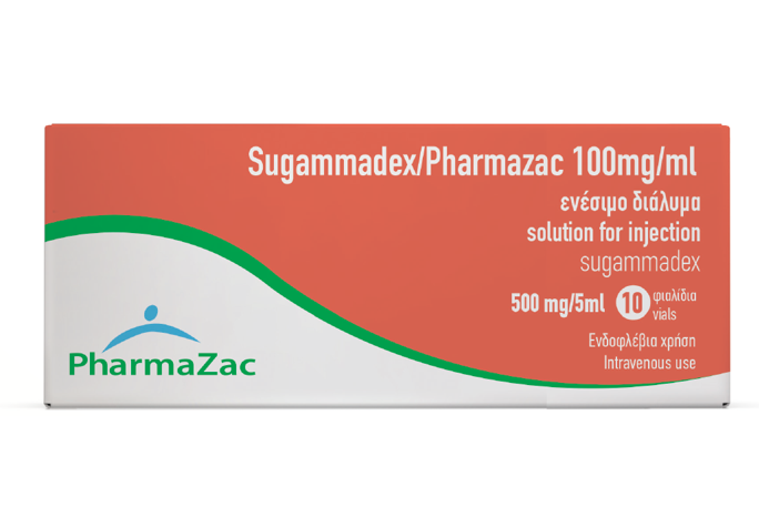 Sugammadex/Pharmazac